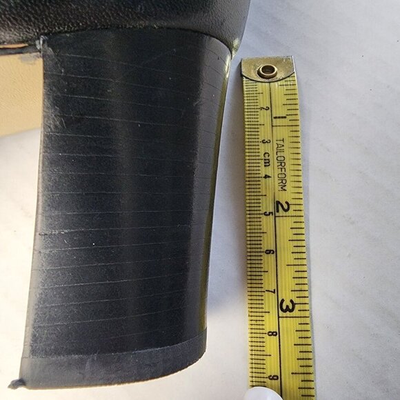 Cole Haan Genuine Suede & Leather Zip Ankle Boots Black Size 9 - Picture 14 of 15